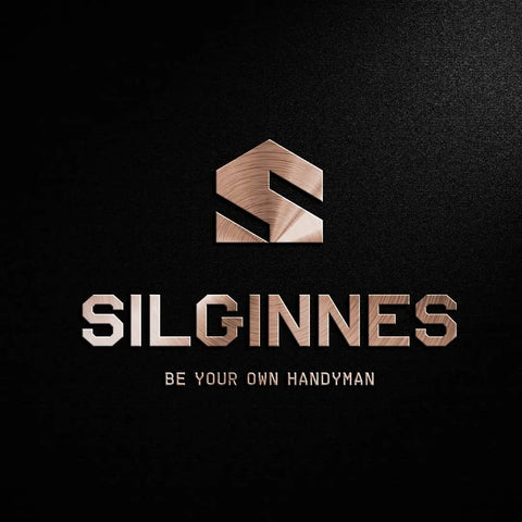 Silginnes logo with text 'Be Your Own Handyman' on a dark background.