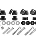 CNC Billet Aluminum Body Mount Bushings Kit For Camaro Nova Chevy II 1967-1981 No More Rattle No More Slop Tighten Up Chassis Flex