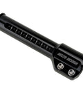 Bike Stem Raiser Extender Increases Handlebar Height Up To 4.6 Inches For Mountain, Hybrid And Road Bikes, Aluminum, Black