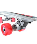 Kids Surfskate Board With Front Caster Trucks For Easy Turns And Big Pumping Power Heavy Duty Rear Trucks Graphic Grip Tape