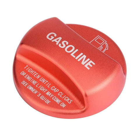 Universal Aluminum Gas Cap For BMW 1 2 3 4 5 7 Series F10 F15 F16 F25 F26 F30 F34 F35 F48 G30 X1 X2 X3 X4 X5 X6 Red Finish Durable Easy Install Fuel Tank Cover For Quick Refill