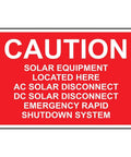 Humorous Safety Warning Sign For Solar Equipment And Renewable Energy Gear Rust Free Aluminum 8x12 Inch Caution Notice For Maintenance Pros