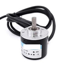 Rotary Incremental Encoder 2000 PPR ABZ 5-24V DC Output NPN E6B2-CWZ6C High-Resolution Motion Sensor for Precision CNC and Robotics,