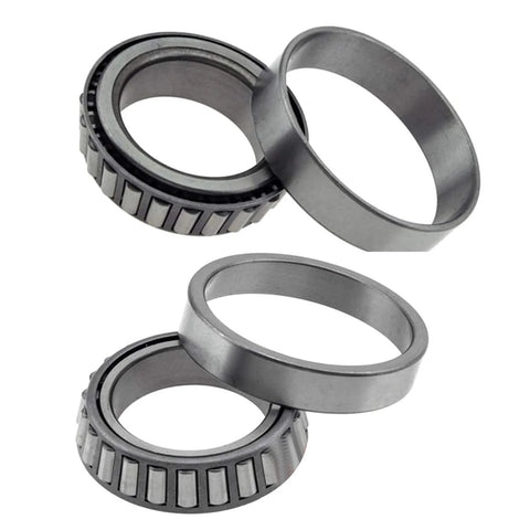 Front Wheel Bearing Hub Assembly Replacement For Toyota 4Runner 1990-1995, Pickup 1975-1995, And Tacoma 1995-2004 - OE-Grade Front Wheel Bearings Kit With Seals shown in detail with bearings and seals visible