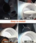 Installation steps for Front Load Washer Drain Pump and Motor Assembly Replacement OEM Fit For Duet Kenmore Maytag