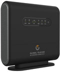 Side view of Ultra Fast 5G Indoor Router with WiFi 6 and Multi Port LAN for Home or Small Office, VoNR and VoLTE Supported.