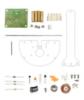 Components of Magnet Pendulum DIY Science Kit for Hands On Learning Without Cord Easy Assembly Magnetic Induction Experiments for Kids