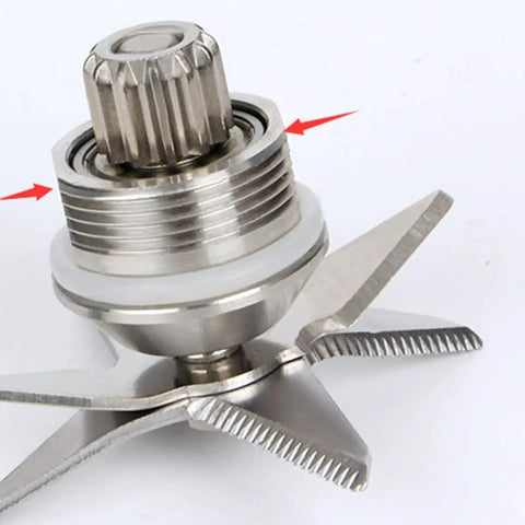 Stainless Steel Blender Blade Replacement For Soy Milk Maker Beefs Up Your Blends Durable Knife Blade Kit Easy Install Quick Fit Keeps Smoothies And Nut Milks On Point, stainless steel blade assembly