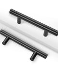 Matte Black Drawer Pulls 10 Pack With 3 Inch Center To Center Hole Spacing For Cabinets And Furniture Upgrade shown in detail