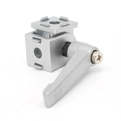 Zinc Alloy Die Cast Right Angle Pivot Joint Connector For 2020 Series V T Slot Aluminum Extrusion Profiles Dope Durability Built To Last Silver Finish, 20mm