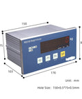 Front view of PSD3108 High Precision Load Cell Display And Industrial Weighing Controller For Scales With Analog Output