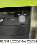 Clear Push Button Switch Protector Guard No Sweat Easy Install Safety Cover on computer power button