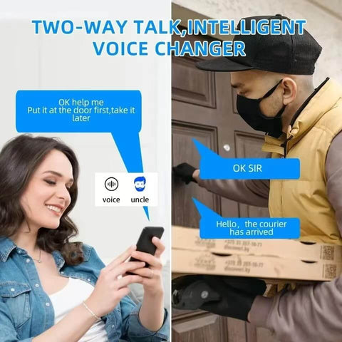 Wireless Doorbell With Camera 150M Range Indoor Receiver Smart Doorbell Cam With Two Way Talk Real Time Alerts screen