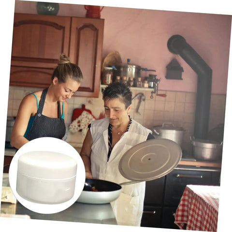 Tile Repair Kit For Ceramic Surfaces DIY Ready 100g With A And B Activators, shown in a kitchen setting with two people cooking.