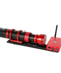 Smart Guide Guider For Telescopes 50ED 50 By 240 F Four Point Eight with red aluminum alloy components and quick install setup
