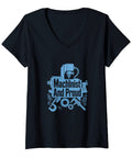 Cool Vise Gauge Square Tee Machinist CNC Tool Gift For Men Lightweight Classic Fit Double Needle Hems Black Cotton V-Neck Style displayed.