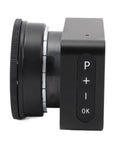 Side view of 4K HD Eyepiece Camera For Telescopes With 3 Inch LCD Display And 5X Digital Zoom, focus buttons visible.