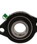 Replacement One And One Eighth Inch Self Aligning Chute Side Drive Shaft Take Up Bearing For Easy Install And Smooth Operation In Heavy Duty Equipment And Trucks With Durable Precision Fit And Long Lasting Performance, black housing