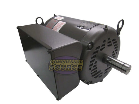 General Purpose Single-Phase AC Motor 10 HP 1725 RPM 230V 60Hz 215T OPSB Enclosure Copper Windings Sealed Ball Bearing Heavy-Gauge Steel Frame