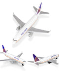 1/400 Diecast United Airlines Airplane Model For Collectors And Display Dope Realistic Miniature Jet With Durable Metal And Plastic