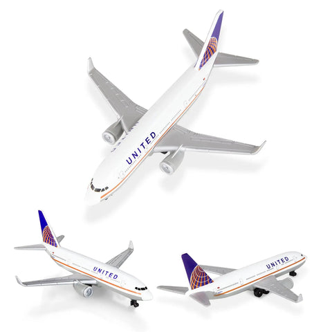 1/400 Diecast United Airlines Airplane Model For Collectors And Display Dope Realistic Miniature Jet With Durable Metal And Plastic