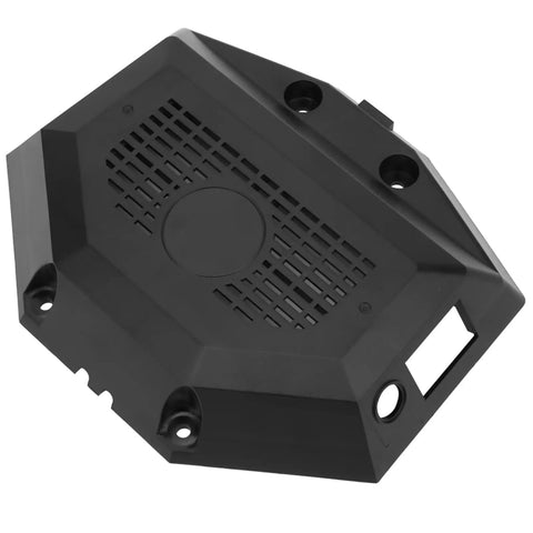 Beefy Electric Skateboard Controller Box For DIY Builds, Durable Plastic Enclosure with side vents, angled view