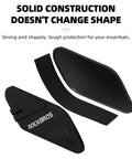 Waterproof 0.6L Bike Saddle Bag And Frame Bag showing interior structure, durable weatherproof storage, for essentials on any ride.