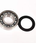 10 Pack 6004-2RS Sealed Ball Bearings 20x42x12 For Snowmobiles - Deep Groove Design, Dual Rubber Seals, Chrome Steel Construction, High Speed Radial And Axial Load Support, Factory Lubricated, Durable, Precision Performance Bearings For Power Sports. 6004-2RS bearing and seal ring
