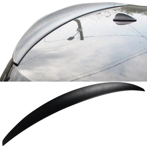 BMW 3 Series E93 Trunk Spoiler Performance Style Rear Lip Wing Unpainted Black ABS Plastic Convertible 2007 2008 2009 2010 2011 2012 2013 Easy Install