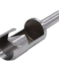 Industrial Deep Plug Cutter Set For Woodworking Six Piece Three Eighths Inch To One Inch Round Shank High Speed Carbon Steel