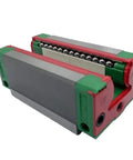 Rock Solid Metal Linear Motion Guide Slider CGH35HA Carriage Block Rails with Precision Actuator Slide side view of carriage block for CNC machines.