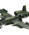 A Ten Warthog 1 48 Scale Plastic Model Kit With Highly Detailed Cockpit Boarding Ladder Clear Canopy Pilot Figure And Realistic Uniforms Skill Level Four 165 Parts Illustrated Assembly Guide model displayed