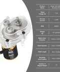 Upgrade 30A Brushless ESC And 1621 3500KV Outrunner Motor Transmission Combo Kit For TRX4M featuring tech specs