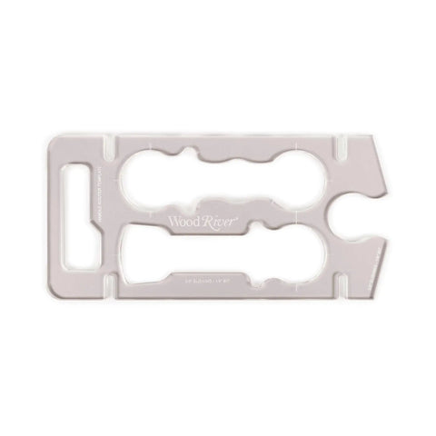 Straight Shooting Three In One Handle Router Template For Smooth Cutting Boards And Killer Charcuterie Sets With Zero Headache Goblet Or Curved Handles Crafted From Heavy Duty Clear Acrylic Shaping Jig, clear acrylic router template.