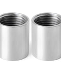 304 Stainless Steel Pipe Fitting Coupling Three Quarter Inch By Three Quarter Inch Npt Female Threaded Cast Connector Corrosion Resistant