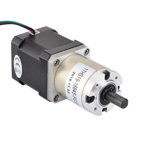 High Torque Nema 17 Stepper Motor with Planetary Gearbox for Precision DIY CNC Projects and Robotic Motion 99.05 to 1 Gear Ratio