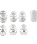 Glass cups from Complete TIG Welding Torch Kit For WP 17 18 26 Torches With Gas Lens And Glass Cups, 36 Piece Set