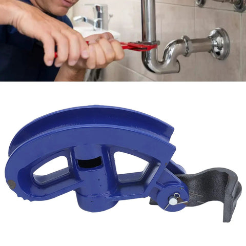 Holigie Hand Conduit Bender 3/4-Inch C45 Steel Pipe Bending Tool for precise bending of copper and aluminum pipes.