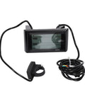 LCD display and wiring for 24 Inch Front Wheel Ebike Conversion Kit With 48V 1500W Hub Motor Controller Pedal Assist Sensor