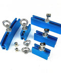 Car Dent Puller Kit Aluminum Alloy For Sheet Metal Repair, Easy Operation, Lightweight Yet Durable Repair Tool For Minor Car Dings, Reusable Auto Body Repair Set blue aluminum clamps