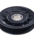 Slick V Idler Pulley Kits That Fix Your John Deere Grass Mower Badly Worn Flat Spools For Models Like LA115 LA135 LA165 And D110 Heavy Duty Gear black plastic pulley with metal bearing