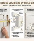Choose the right size for Built Tough Metal Access Panel With Zero Sag Magnetic Lock Covers Drywall Cutouts And Ceiling Openings.