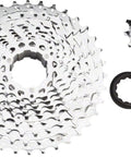 10 Speed Bike Cassette 11-36T Chrome Plated Sprockets With High Precision, Continuously Molded Cogs For Smooth Shifts