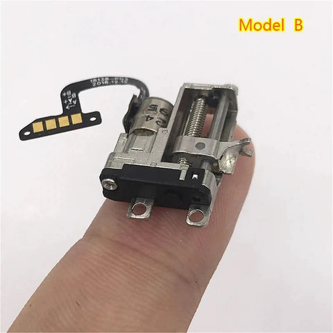 Mini 5mm Travel Stepper Motor Featuring Metal Gearbox And Four Wire Setup For Snappy Linear Actuator Control Telescopic Slider And Bullseye Micro Adjustments Hits The Mark Always held between fingers.