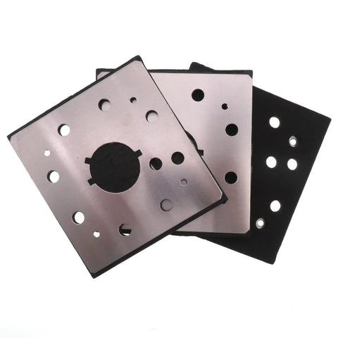 One Quarter Sheet Palm Grip Sander Pad Backing Plate With Eight Vacuum Holes Replacement For 151284-00 151284-00SV DW411