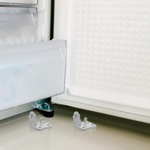 Built Tough Refrigerator Door Hinge Replacement Pair With Failproof Antidrop Safety Design For Universal Freezer Cold Storage Cooler.