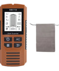 Wall Stud Finder 3 Mode Wall Scanner For Accurate Stud Metal Ac Wire Detection For Home Renovation On Slat Wallpaper Painted Wall Ceiling with LCD display and carrying pouch.