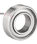 688ZZ Ball Bearing 8mm x 16mm x 5mm Double Shielded Deep Groove Bearing Carbon Steel Pack Of 20 High Speed ABEC 1 Tolerance Shields On Both Sides Dust Resistant Durable For Heavy Load Applications, 5mm side view