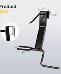 Heavy Duty Steel Cargo Strap Winder For Flatbed Trailers Portable Tie Down Roller with 3/4 in and 4 in measurements