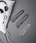Heavy Duty 3 Set Replacement Drawstring Kit With Locking Toggles For Hoodies Sweatpants And Backpacks No Sew Easy Adjustment Round Polyester Cord Prevents Slipping During Workouts Or Travel Perfect Fix That Keeps Your Gear Secure And Comfy, three cords with toggles on pillow